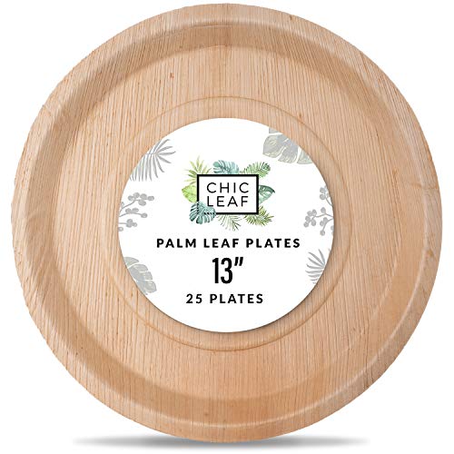 13" Palm Leaf Trays (Deep Style)