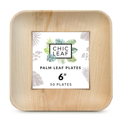 6" Palm Leaf Plates