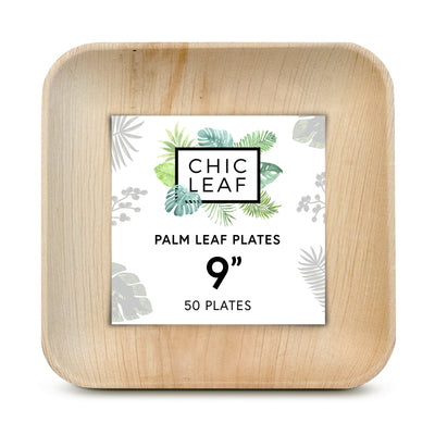 9" Palm Leaf Plates