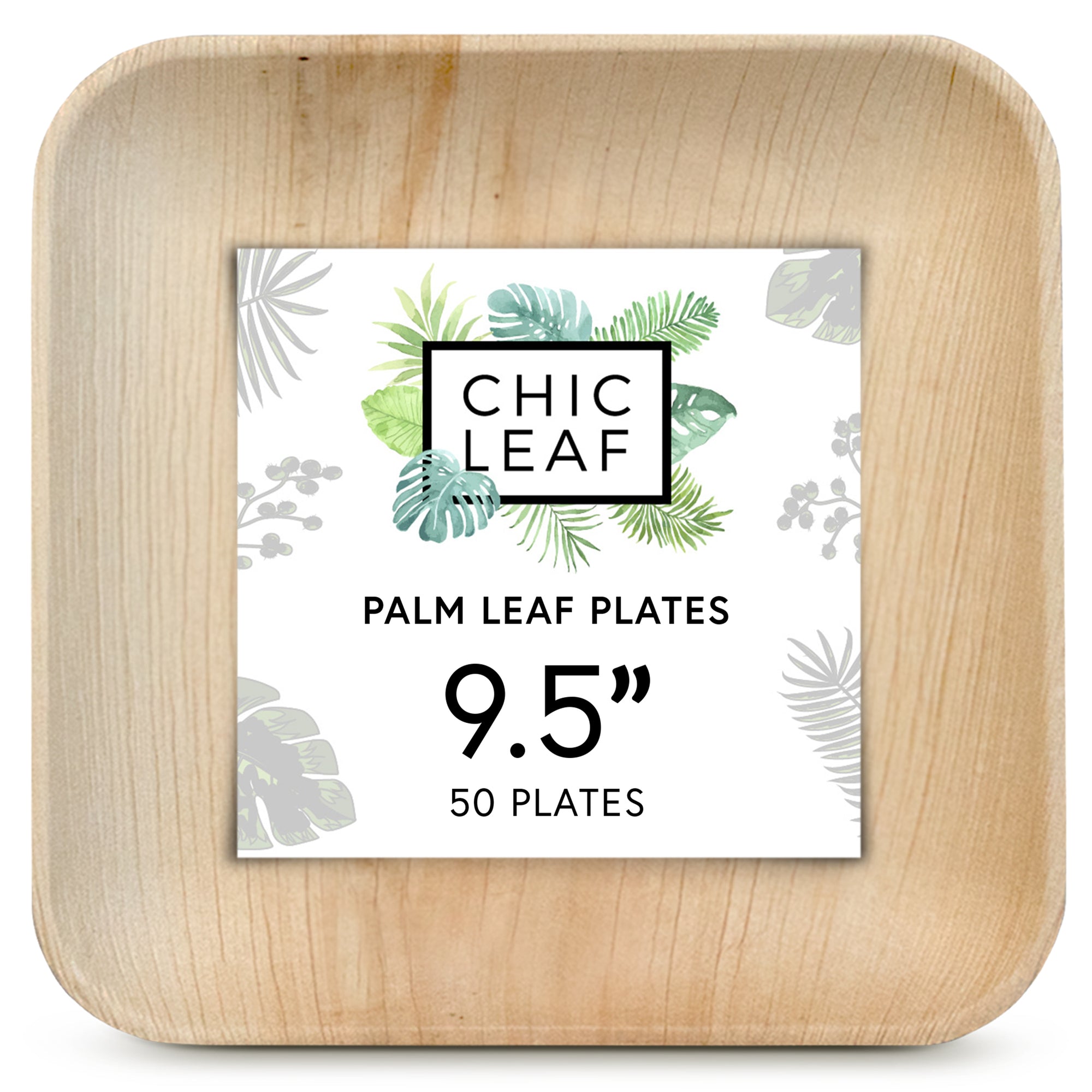 9.5" Palm Leaf Plates