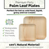 10"+7" Palm Leaf Plates